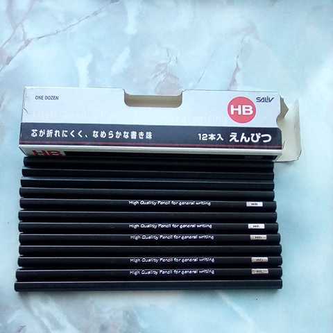  pencil large e-SALIV(sa rib ) HB 1 dozen 