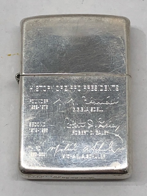 used zippo 2005年製 STERLING SILVER ジッポー-