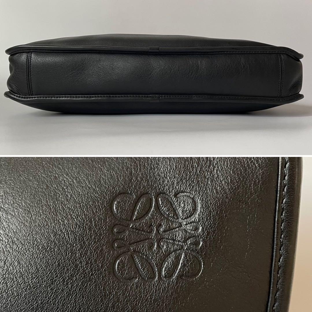 Yahoo!オークション - 【美品】LOEWE ロエベ ブリーフケース ビジネス