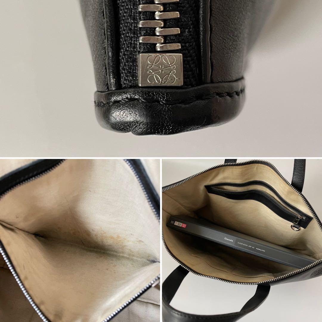 Yahoo!オークション - 【美品】LOEWE ロエベ ブリーフケース ビジネス