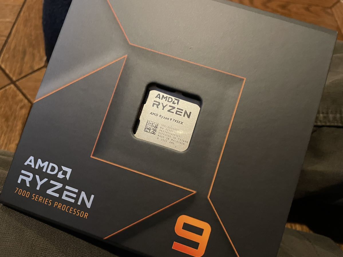 限定品低価】 AMD Ryzen 9 7950X BOX 新品未開封の通販 by マンダリン