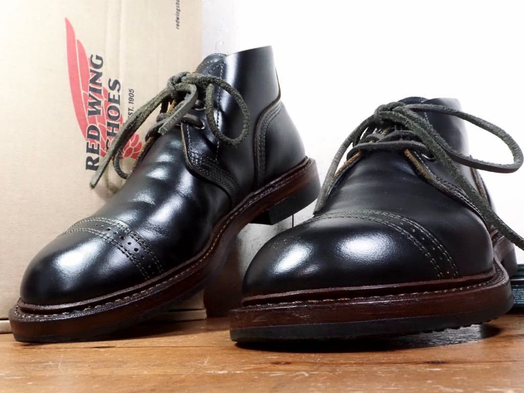 【数回履き程度/極美品】USA製ナイジェルケーボン別注 REDWING/レッドウィング 4633 茶芯 チャッカブーツ 71/2D 25.5cm相応 クローンダイク