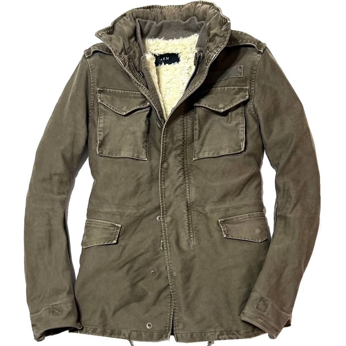 春先取りの 定価10.5万 AKM cold weather M-65 JKT Mサイズ 美品