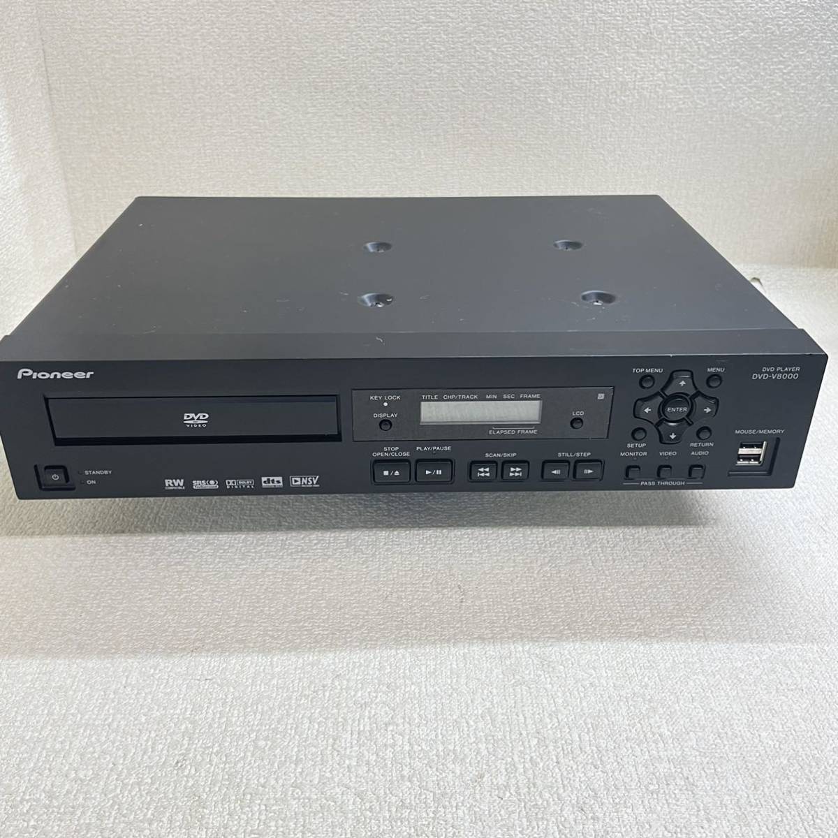 保存版】 C3）Pioneer 業務用DVD-Videoプレーヤー DVD-V8000（29