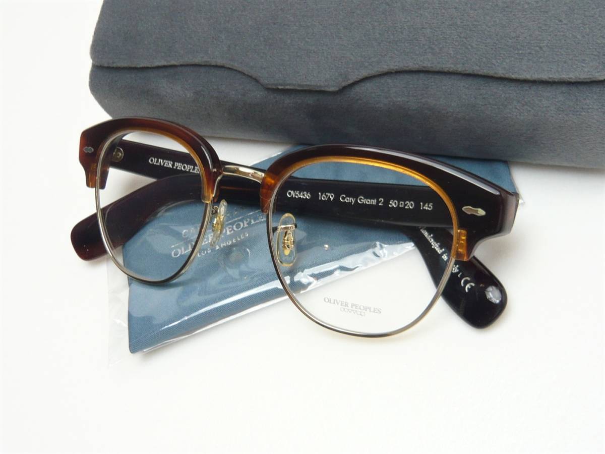 新品/オリバーピープルズ メガネ OV5436 1679-50 CARY GRANT 2 フレーム OLIVER PEOPLES 正規品 専用ケース付 ラスト1本_画像1