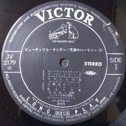 ビクター少年合唱団 / ビューティフル・サンデー 天使のハーモニー (LP)_画像3