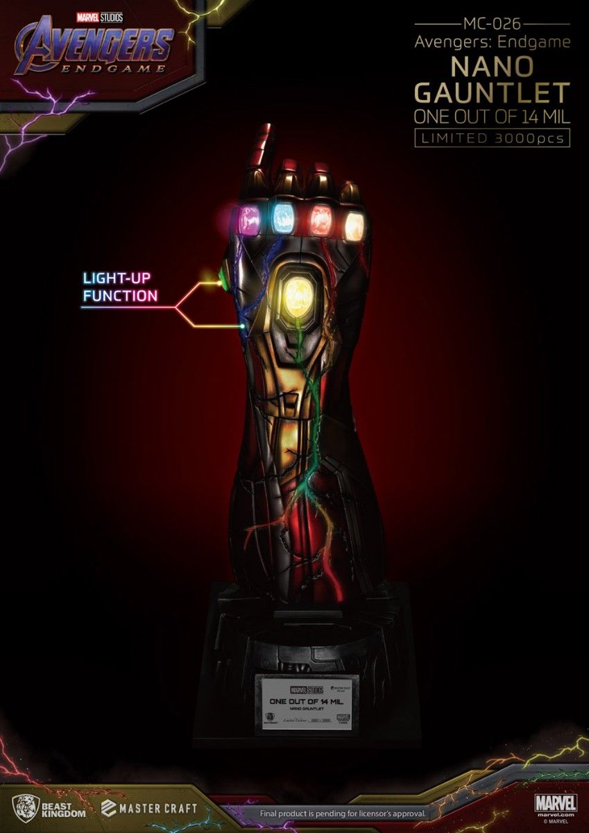 マスタークラフト】 『アベンジャーズ/エンドゲーム』ナノ マスタークラフト】 『アベンジャーズ/エンドゲーム』ナノ