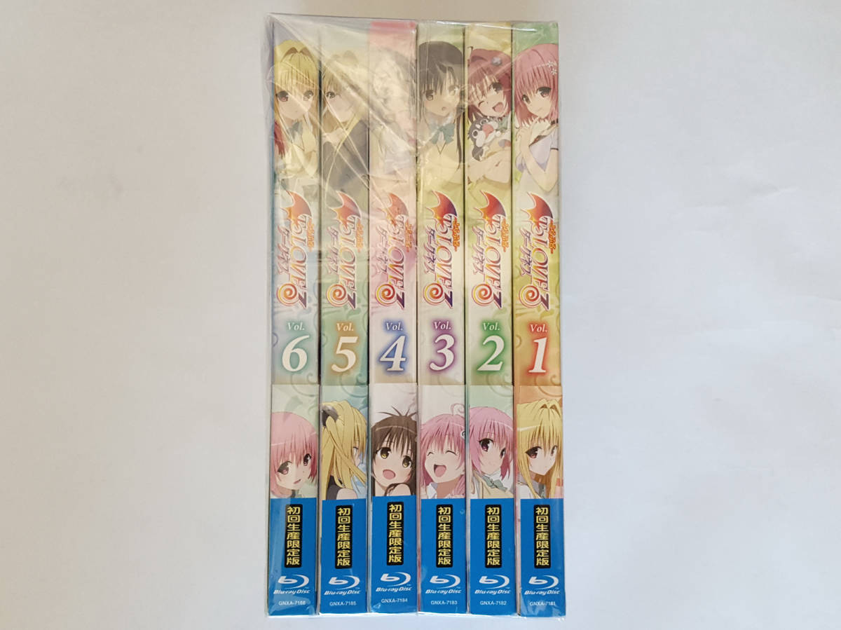 To LOVEる-とらぶる-ダークネス 初回限定版Blu-ray 全6巻セット(日本