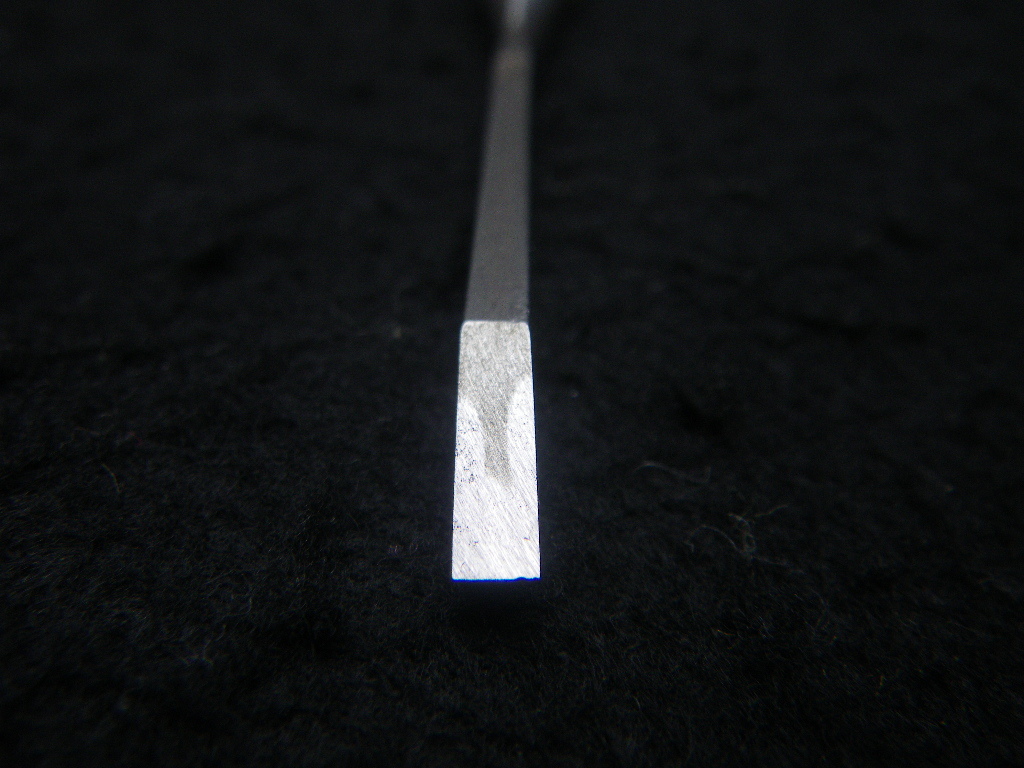 古鑿 角打 3.4㎜ 全長247㎜ 鑿 中叩 のみ 日本製 古鑿 角打 3.4㎜ 全長247㎜ 鑿 中叩 のみ 日本製