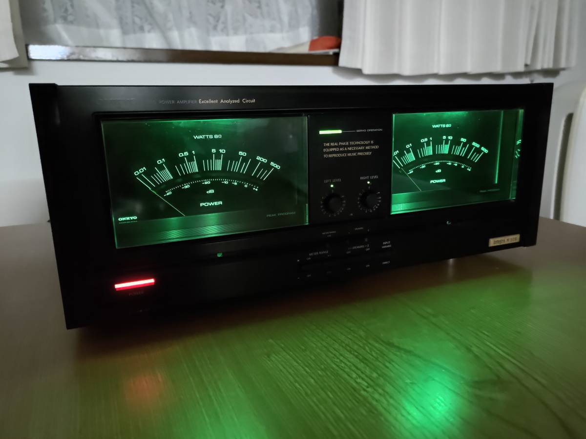 オーディオ パワーアンプ ONKYO Integra M-508 アンプ オーディオ パワーアンプ ONKYO Integra M-508 アンプ
