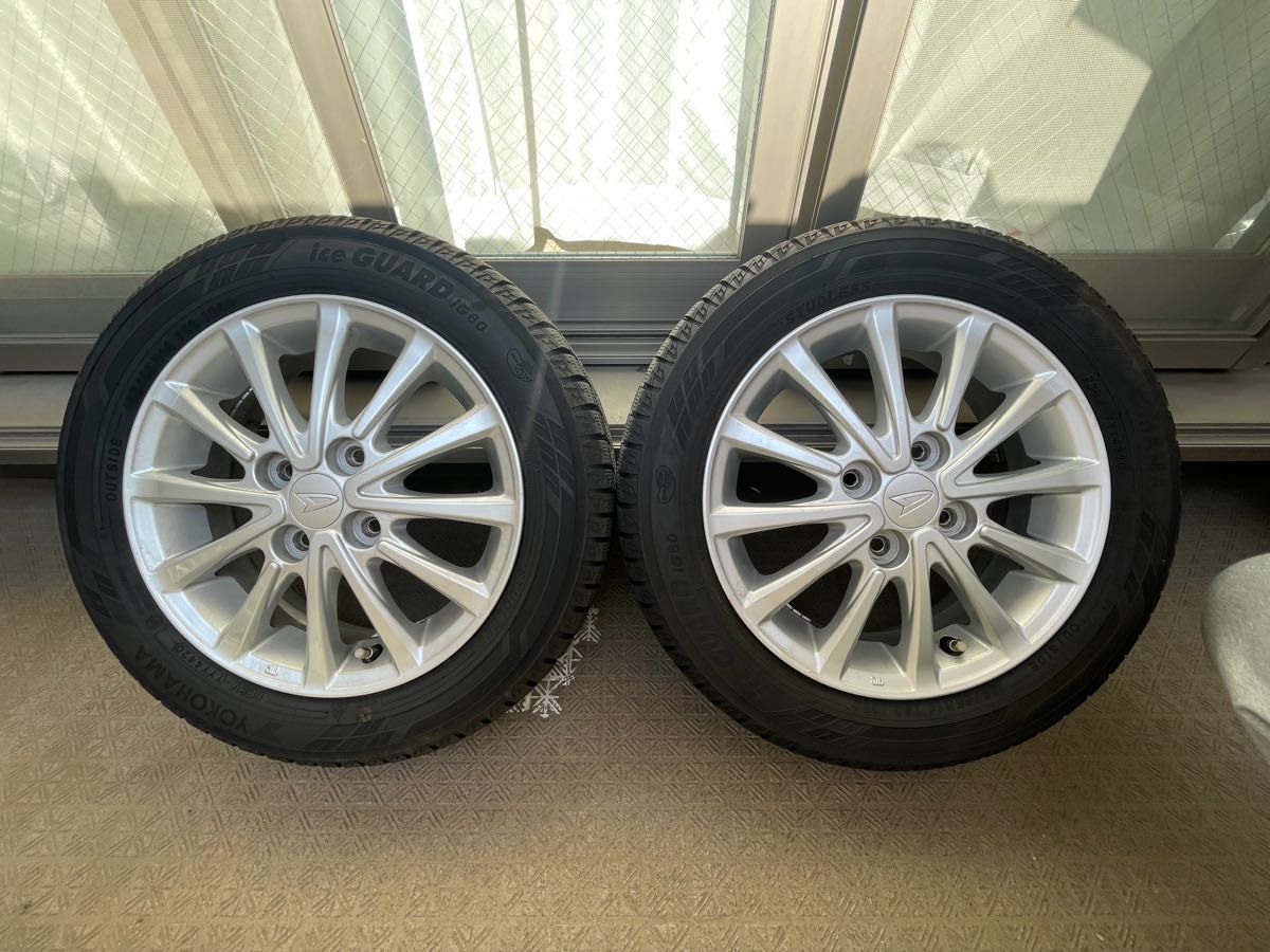 100%安い ヨコハマ iG60 155/65R14 スタッドレスタイヤ アルミ