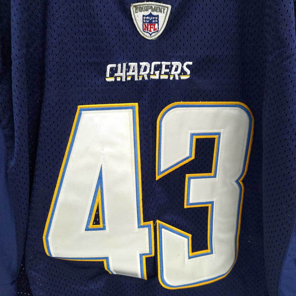 【中古】リーボック ロサンゼルス・チャージャーズ Chargers ユニフォーム #43 Darren Sproles ダレン スプロールズ 48 NFL メンズ Reebok_画像6