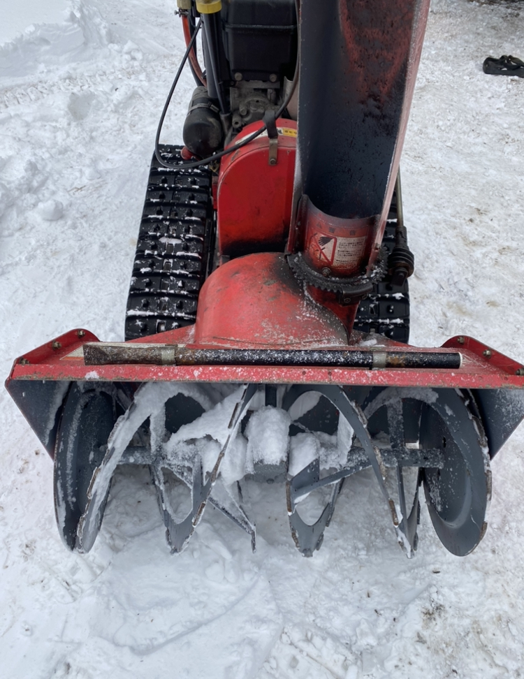 【秋田県より】除雪機　ヤナセ810HST すぐ使えます_画像9