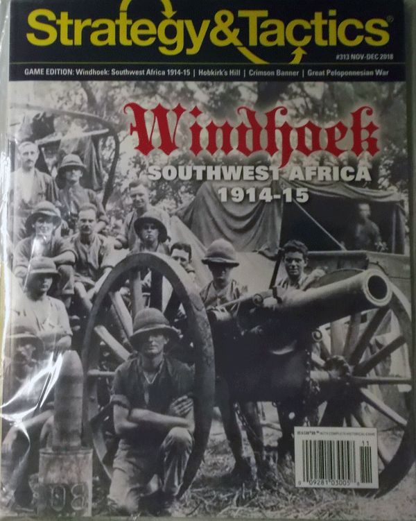 DG/STRATEGY&TACTICS NO.313/WINDHOEK,SOUTHWEST AFRICA 1914-15/駒未切断/日本語訳無し DG/STRATEGY&TACTICS NO.313/WINDHOEK,SOUTHWEST AFRICA 1914-15/駒未切断/日本語訳無し