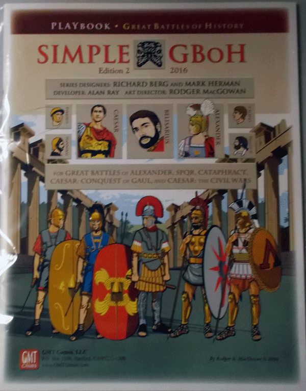 GMT/SIMPLE BHoH/PLAY BOOK:GREAT BATTLES OF HSITORY.EDITION2 2016/中古本/日本語訳無し