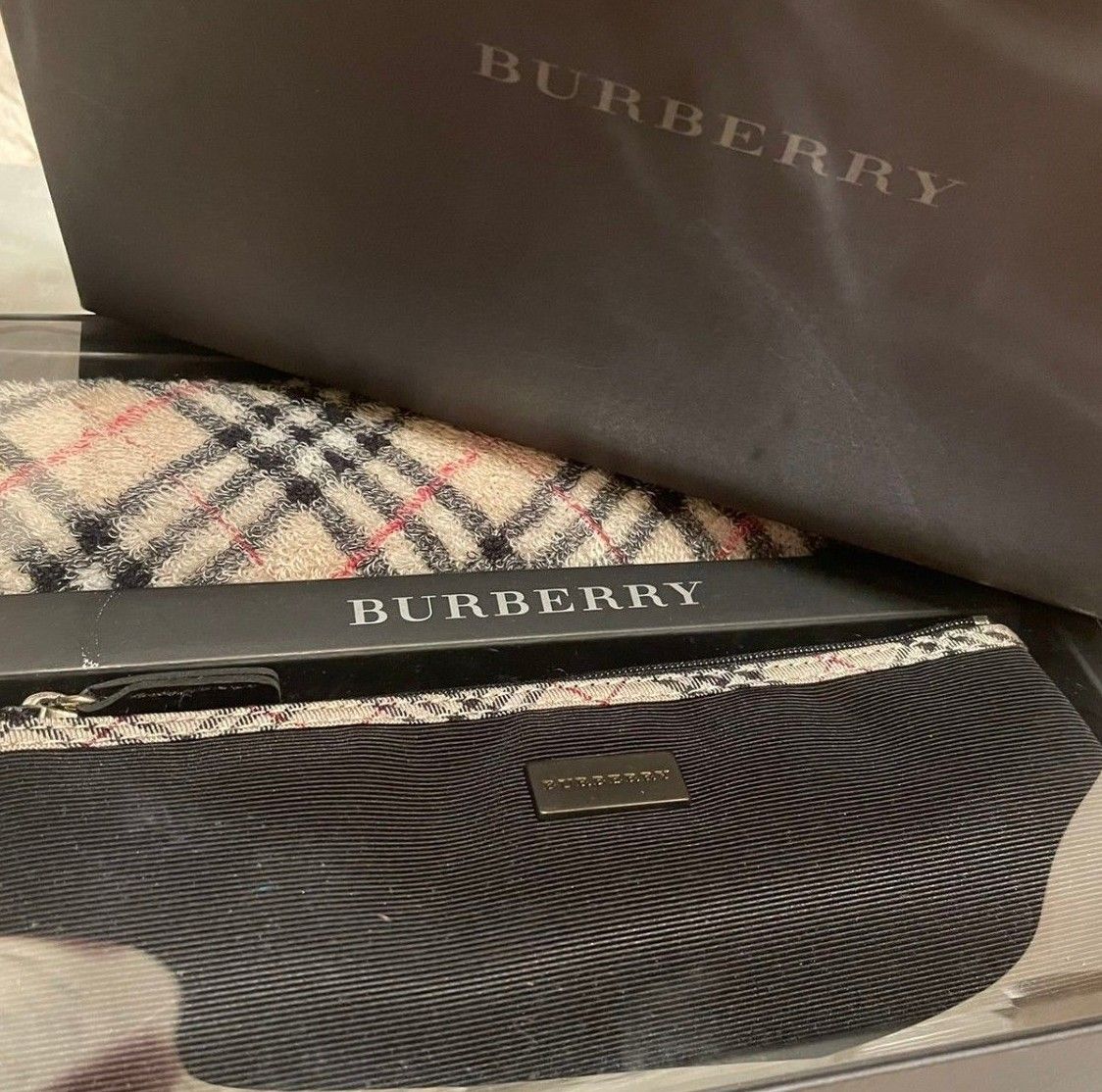 BURBERRY バーバリー ハンドタオル&ペンケースセット|Yahoo BURBERRY バーバリー ハンドタオル&ペンケースセット|Yahoo