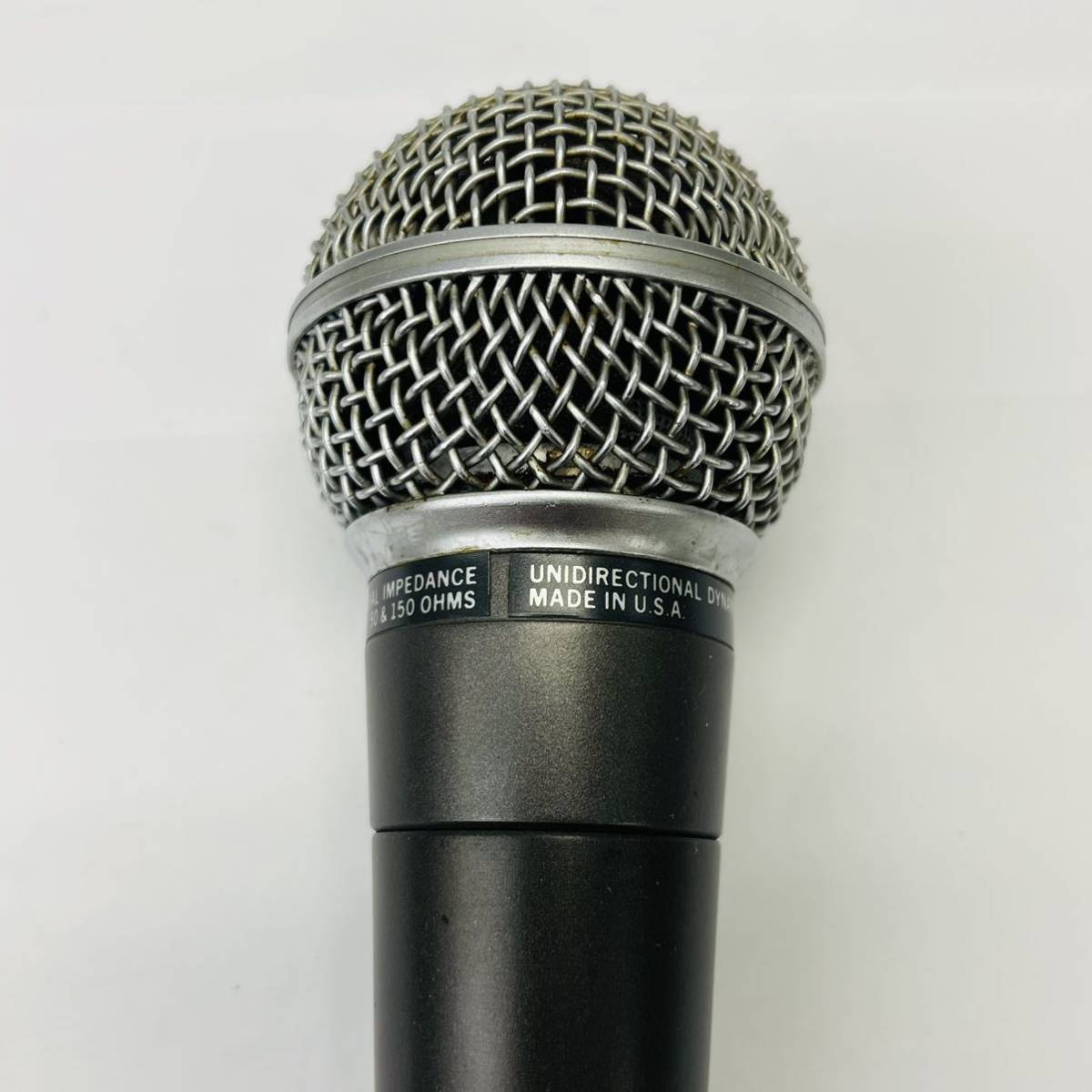 まとめ買い特価まとめ買い特価シュアーSM58 Made In USA ポルシェロゴ