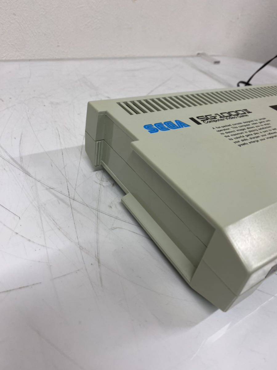 セガ SG-1000II 2 コンピュータービデオゲーム ジョイパッド + ACケーブル付 箱付き の画像4