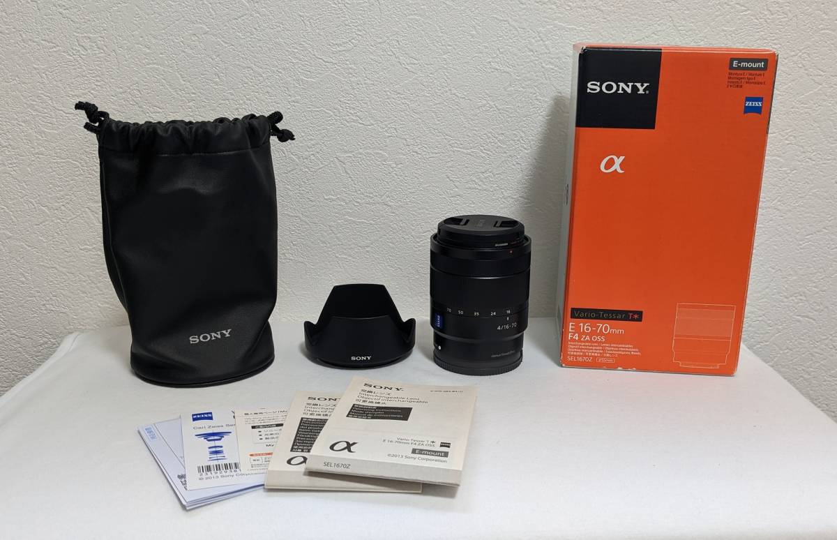 【神レンズ】SONY Vario-Tessar T E 16-70mm F4 ZA OSS SEL1670Z【美品】 防湿庫保管 α6600  α6500 α6400 α6300