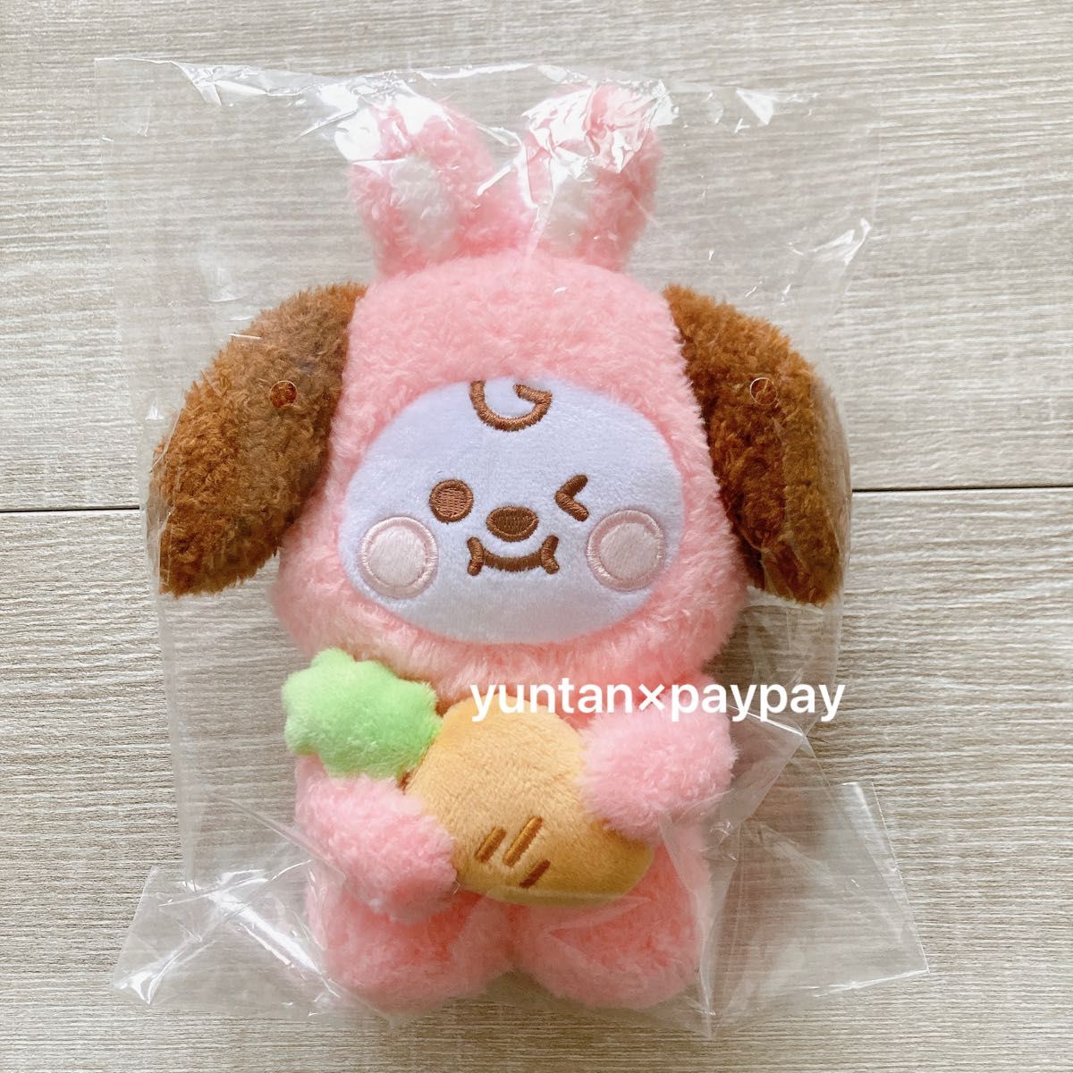 CHIMMY ぬいぐるみ ビッグサイズ うさぎ 干支 BT21 BT21 ベビー たっとん ぬいぐるみ Sサイズ RABBIT CHIMMY チミー
