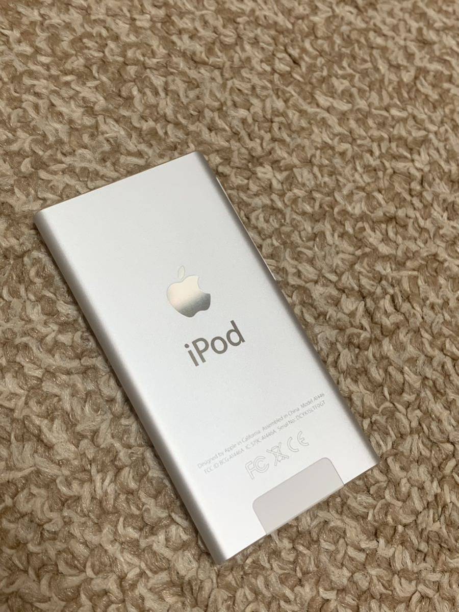 美品 動作確認済 iPod nano アイポッドナノ 第7世代 シルバー ...