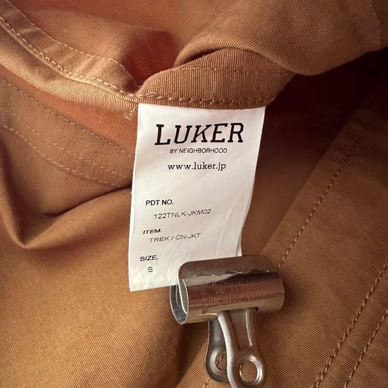 LUKER by NEIGHBORHOOD ミリタリー ワーク フィールド トレック ジャケット メンズS中古 日本製 122TNLK-JKM02 TREK/CN-JKT 女性OKサイズ_画像9