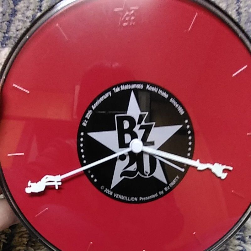 B'z　アラーム時計　20周年記念品