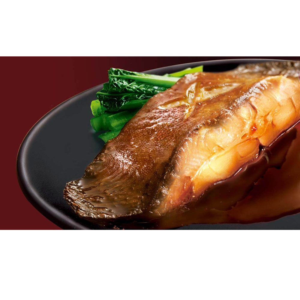 煮魚のたれ 100g フライパン10分で艶よく、おしいく 日本食研/6655ｘ５袋セット/卸/送料無料_画像3
