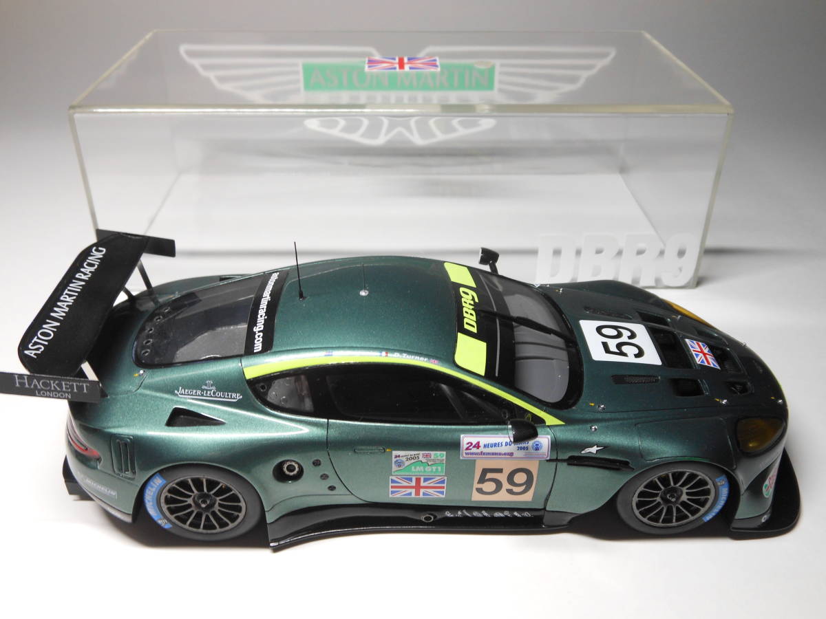 スパーク 1/24 アストン・マーチン　DBR9 … #59 D.ブラバム/S.サラザン/D.ターナー ル・マン 2005_画像5