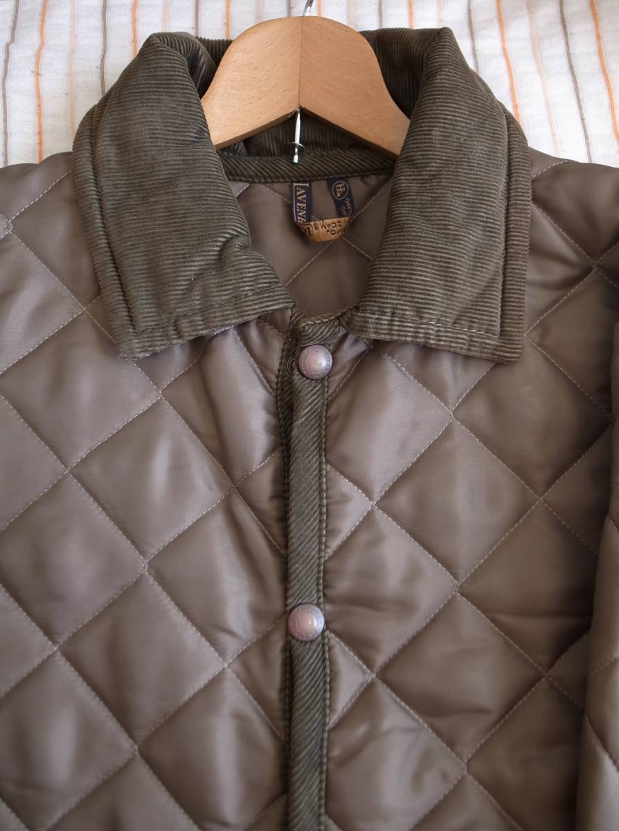 【美品】　ラベンハム　キルティング　ジャケット　LAVENHAM　MILDEN　ミルデン　38　モス　UK　MOSS　イングランド BEAMS UNITED ARROWS