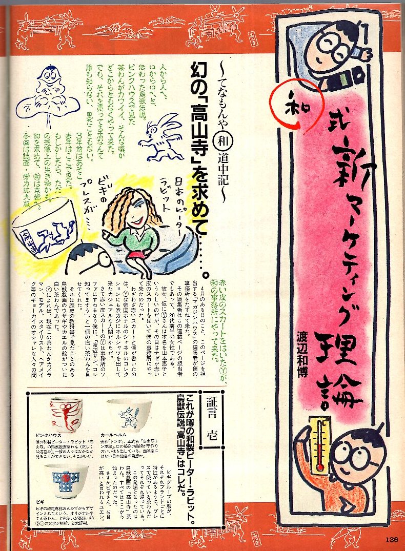 雑誌POPEYE/ポパイ 292(1989.5/17)★ザ・業界コネクション図説～噂のショップ秘密の系図/ライバルストーリー/世界の一流品/有名人のお店★_画像10