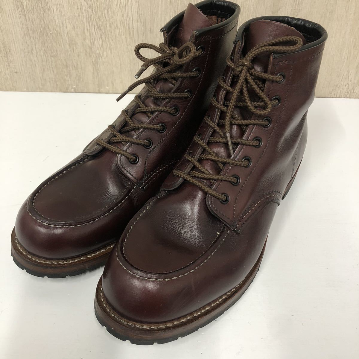 【RED WING】レッドウィング★レースアップブーツ ベックマン モック トゥ サイズUS8.5 9010 01_画像1