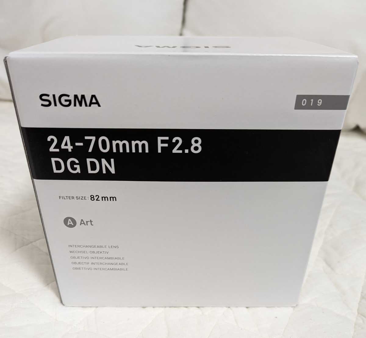 新品未使用 SIGMA 24-70mm F2.8 DG DN Art ソニーEマウント用 カメラ