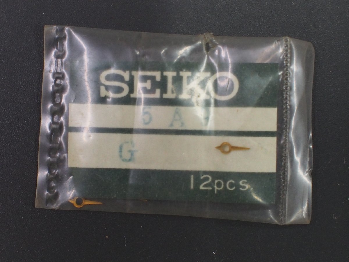 純正部品 時計用 セイコー SEIKO 腕時計 時・分針 針 ハンズ 品番: 5A9 G カラー: ゴールド 種別: ロザンジュ