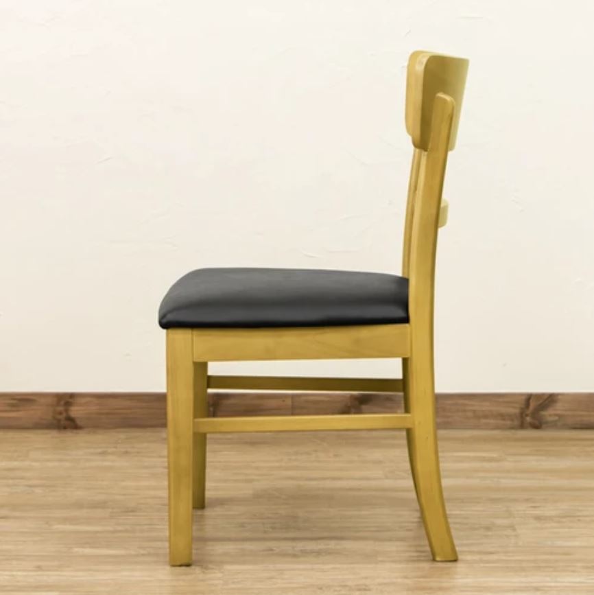 SKBDCC ダイニングチェア 4脚セット ナチュラル*ブラック 家具 SKBDCC ダイニングチェア 4脚セット ナチュラル*ブラック 家具