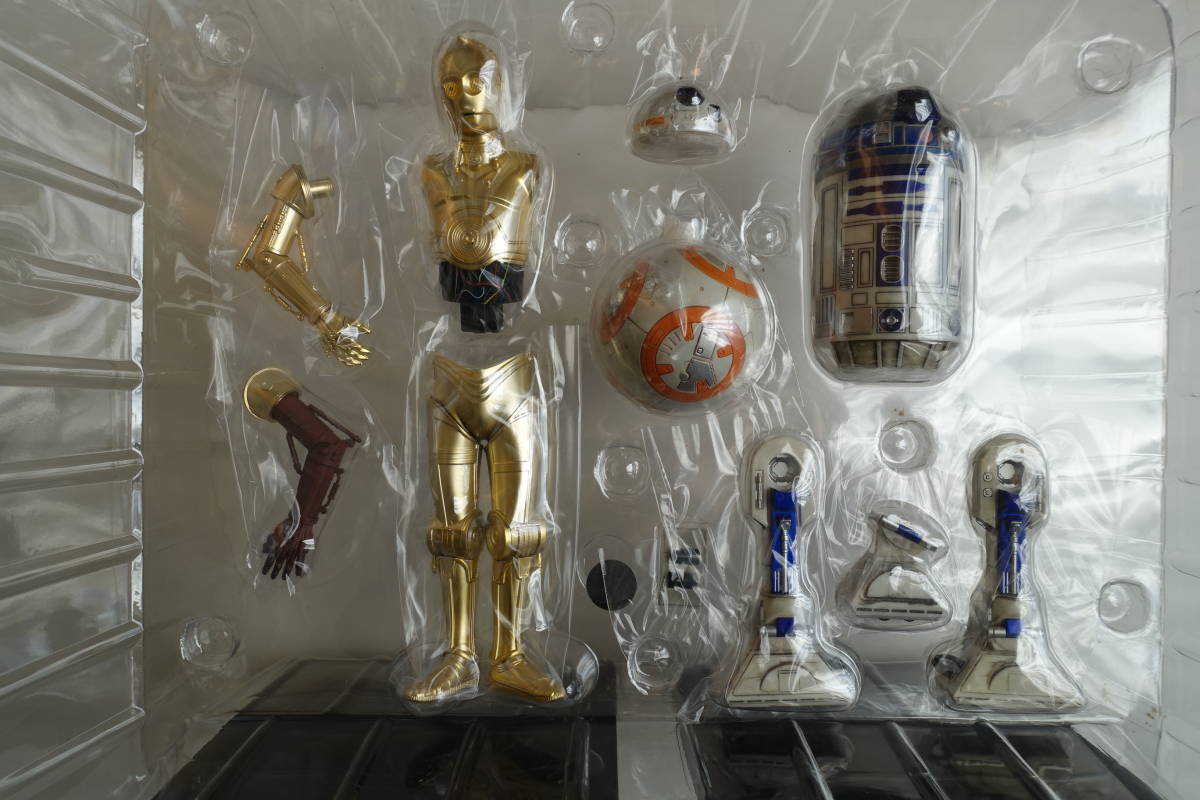 未組立★コトブキヤ★スターウォーズ ARTFX+ R2-D2 & C-3PO with BB-8★の画像2