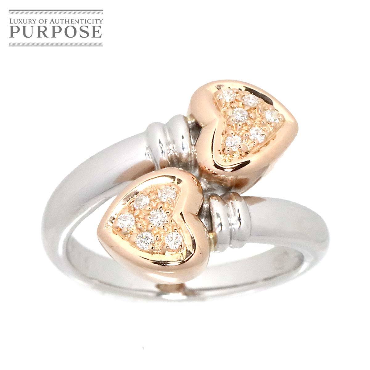 K18ピンクゴールド ダイヤモンドリング ( 0.10ct ) noonaesthetics.com