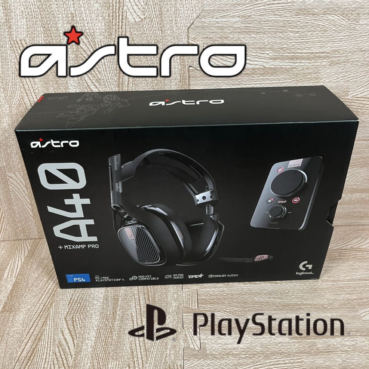 Astro ゲーミングヘッドセット PS4対応 A40TR-MAP ブラック ミックス