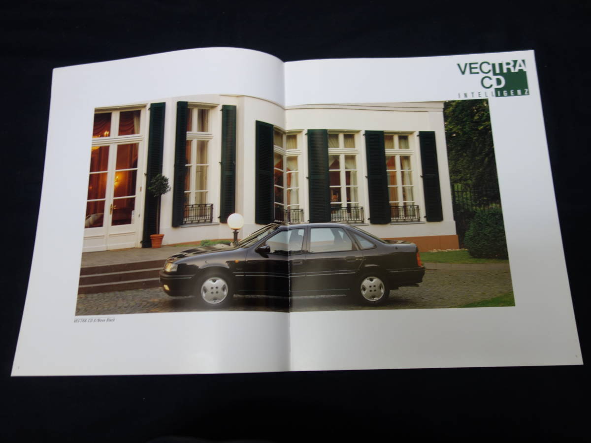 【￥1000 即決】オペル ベクトラ CD XC200型 専用 本カタログ / いすゞ自動車版 / 日本語 / 1990年_画像3