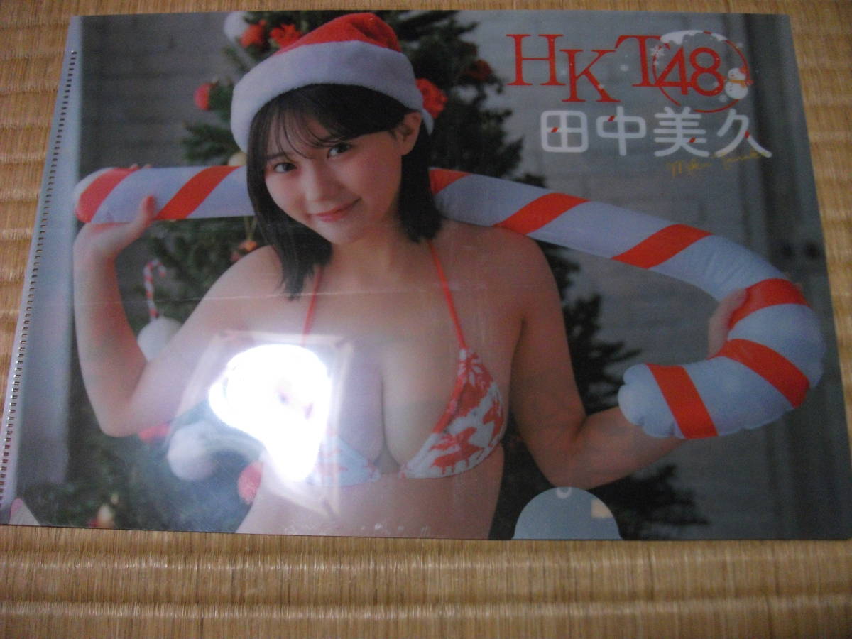 HKT48　田中美久　クリアファイル3_画像2