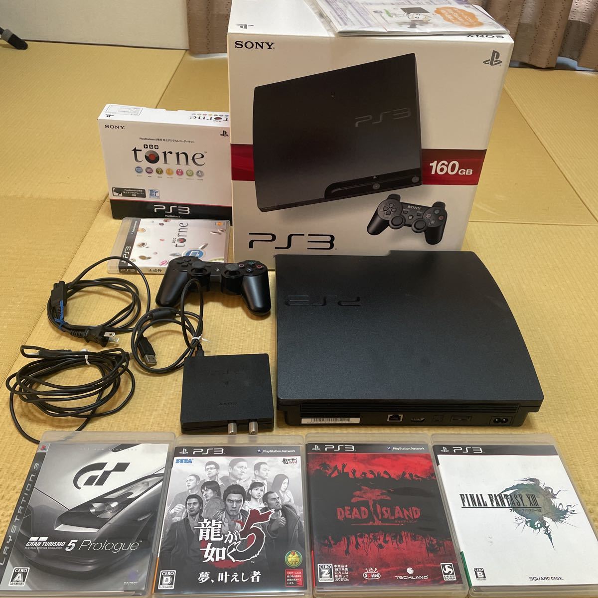 PlayStation3 160GB チャコールブラック PS3本体・CECH-3000A PS3