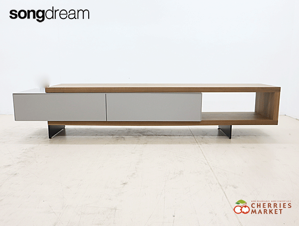 ◆展示新同品◆ songdream ソングドリーム GIRAFFA ジラッファ TVボード/テレビボード/AVボード 14万