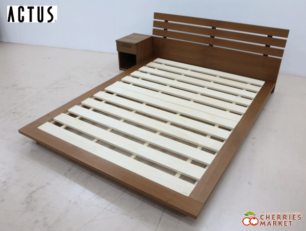 ⭐︎ACTUS⭐︎ FB ベッド ラダー ダブルベッドフレーム 楽天総合1位