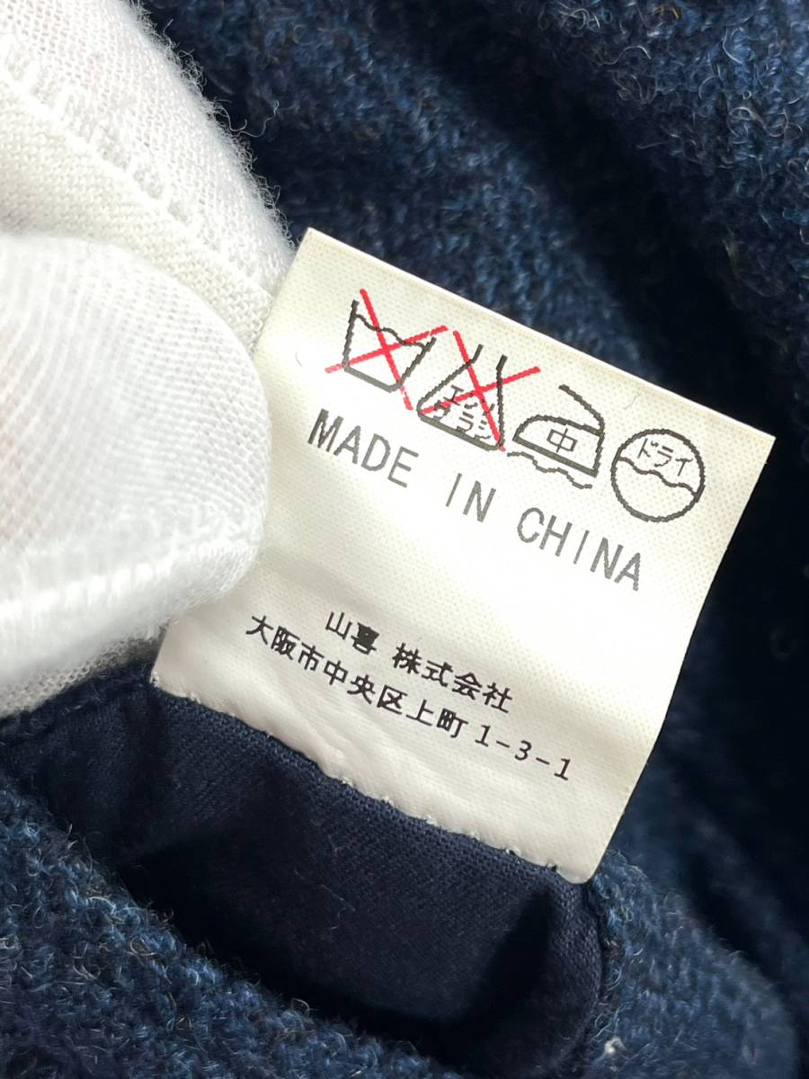 STYLE WORKS パンツ スラックス ネイビー ウール100% 44 メンズ STYLE WORKS パンツ スラックス ネイビー ウール100% 44 メンズ