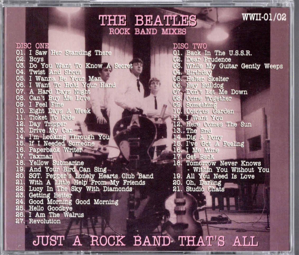 2CD【BEATLES ROCK BAND WWII（EU 2009年製）】Beatles ビートルズ_画像3