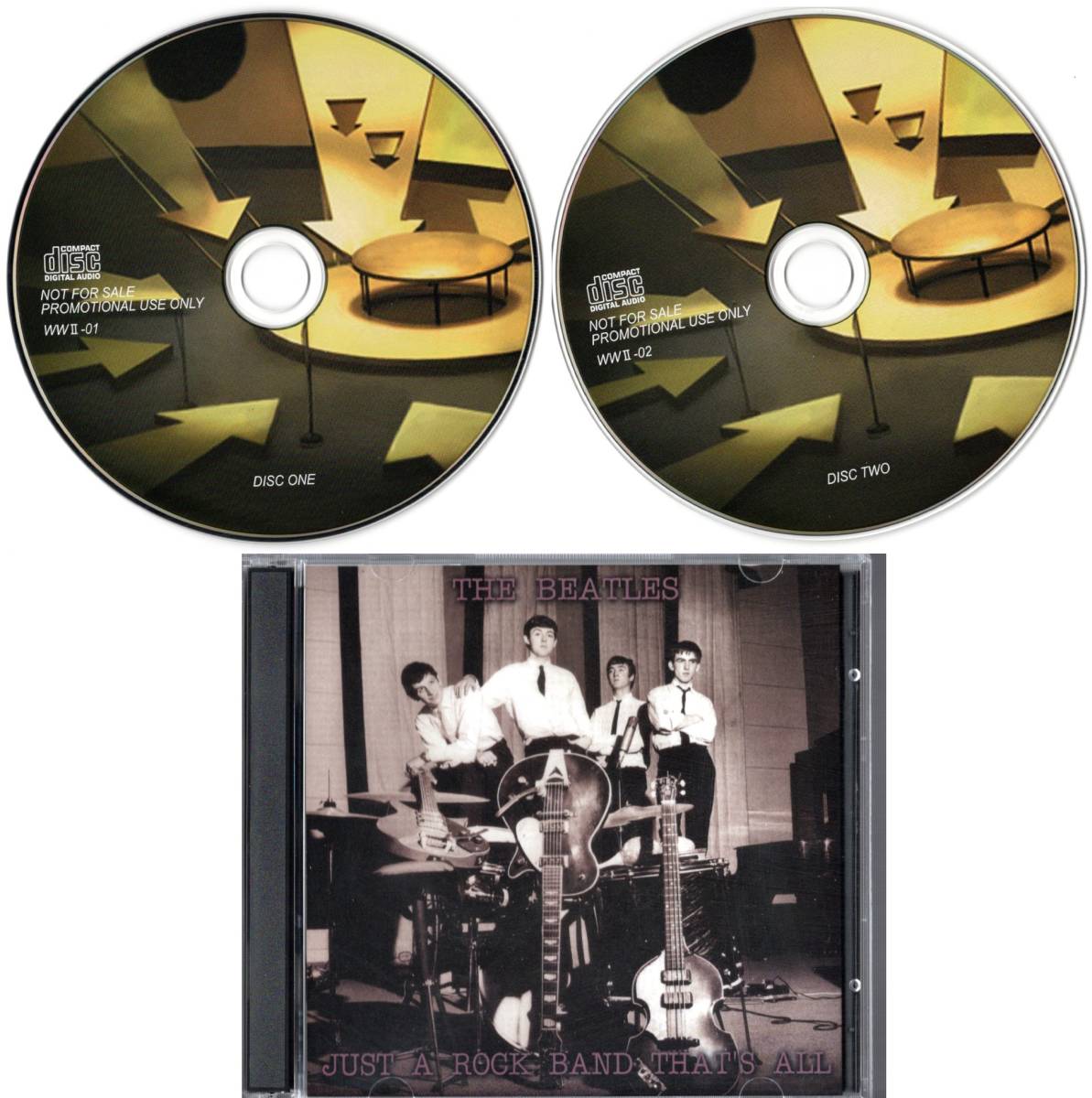 2CD【BEATLES ROCK BAND WWII（EU 2009年製）】Beatles ビートルズ_画像1
