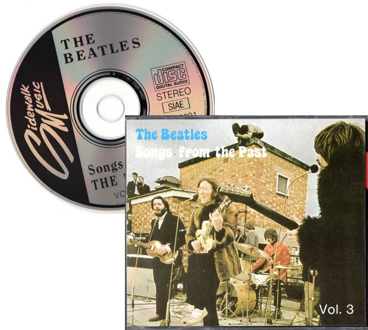 CD【SONGS FROM THE PAST VOL.3 (Sidewalk Music) 1989年製 スリムケース】Beatles ビートルズ_画像1