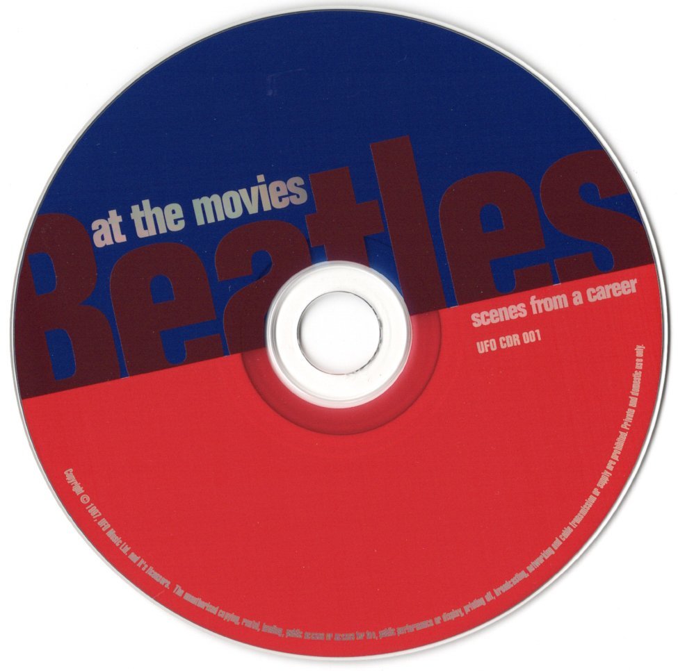 【（CD ROM）Beatles at the movies scenes UK製 1997年】Beatles ビートルズ_画像4