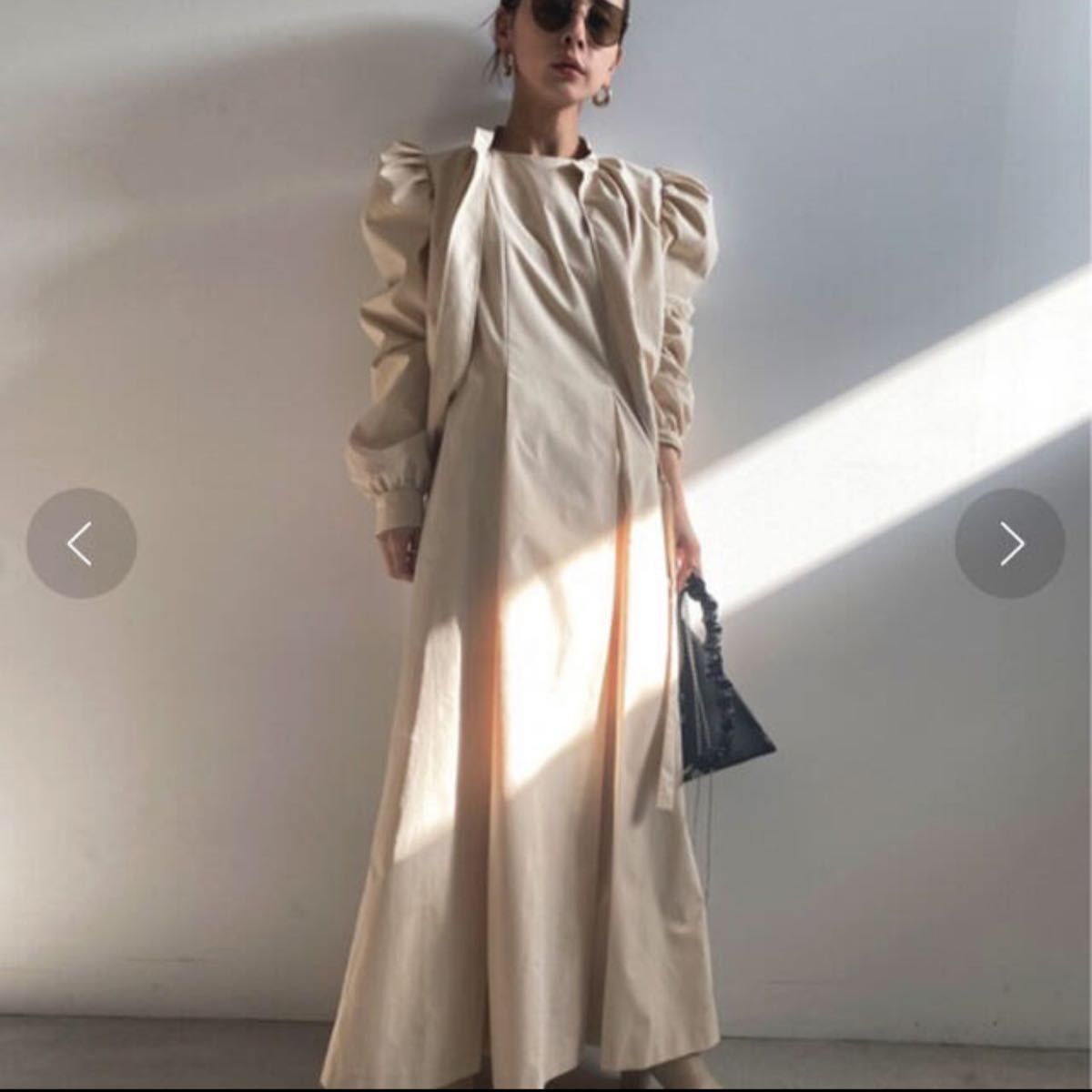 Ameri VINTAGE アメリヴィンテージ パフスリーブ ジャケット ワンピース セット ロングスカート
