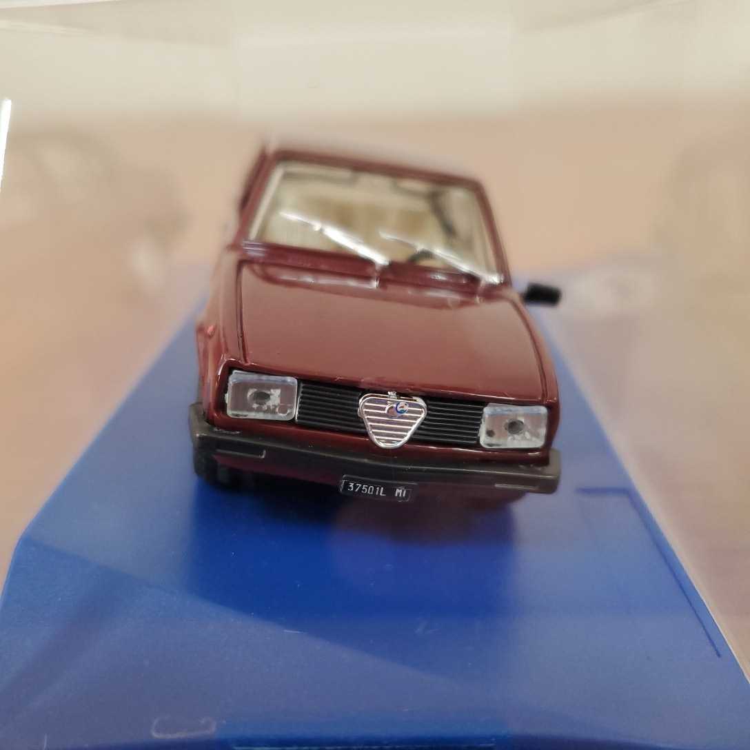 1/43 プロゲットK ミニカー/Alfa Romeo 2.0 TD Stradale 1980 Rosso Veneziano/アルファロメオ アルフェッタ 2.0TD ストラダーレ_画像2